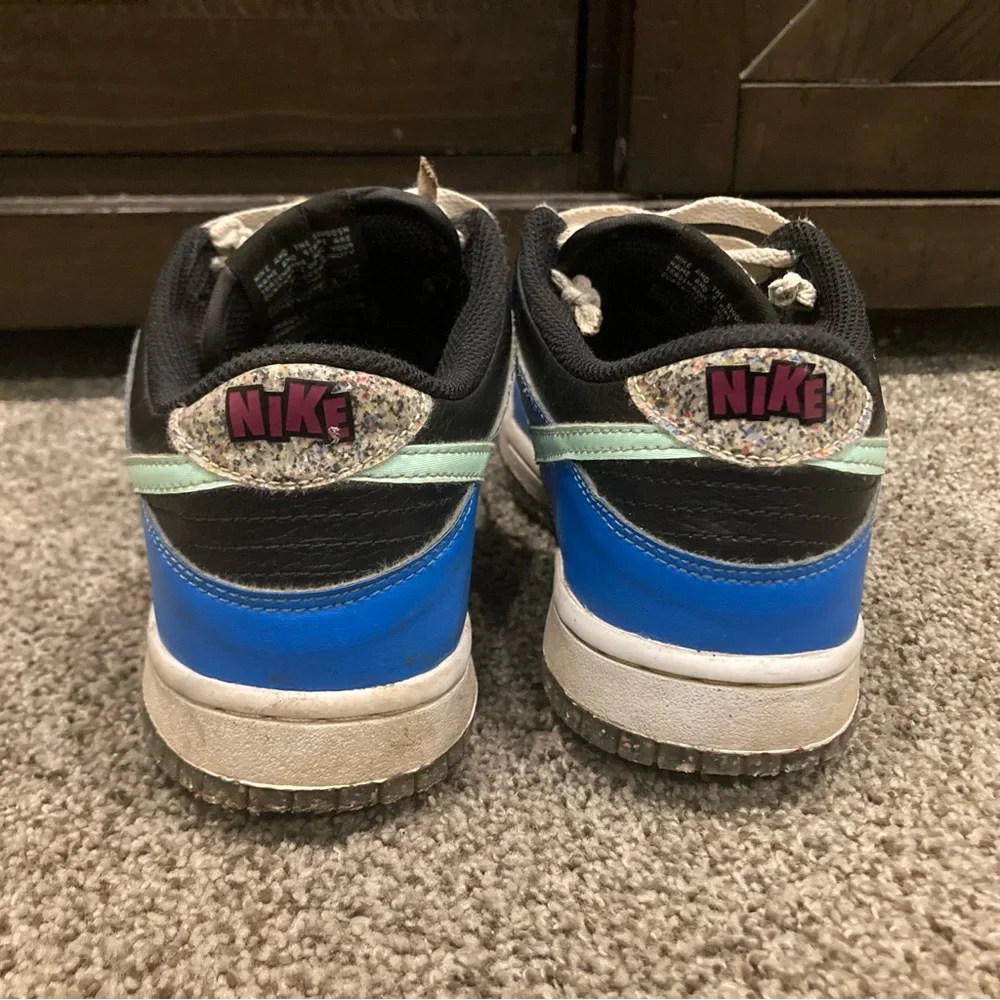 Size 6.5Y - Nike Dunk Low Crater “Blue Black” (GS)